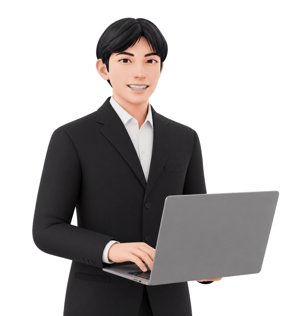 ノートパソコンを操作する本田紹太のアバター